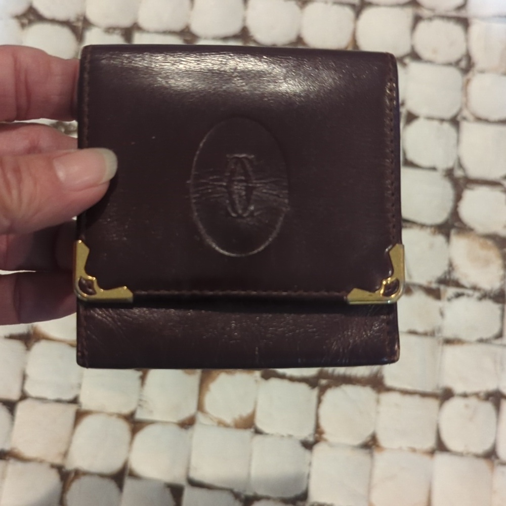 Cartier small coin pouch Vintage